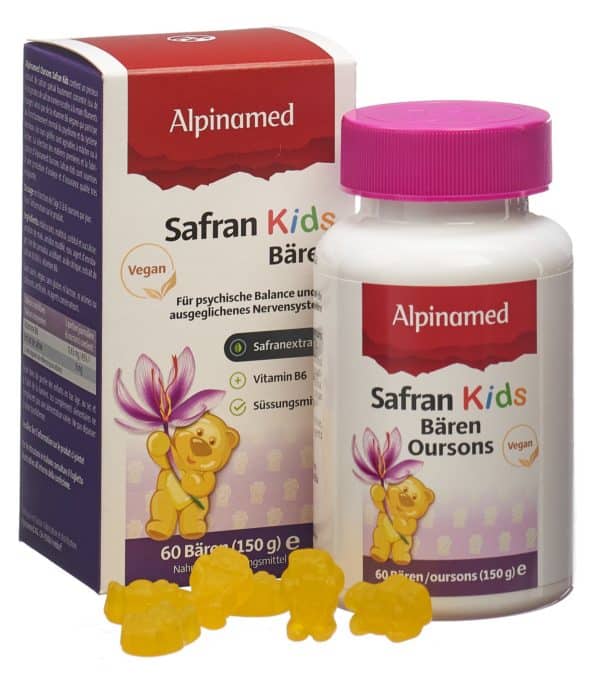 ALPINAMED Safran Kids Bären Ds 60 Stk