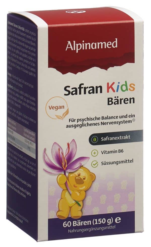 ALPINAMED Safran Kids Bären Ds 60 Stk