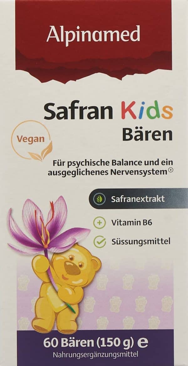ALPINAMED Safran Kids Bären Ds 60 Stk