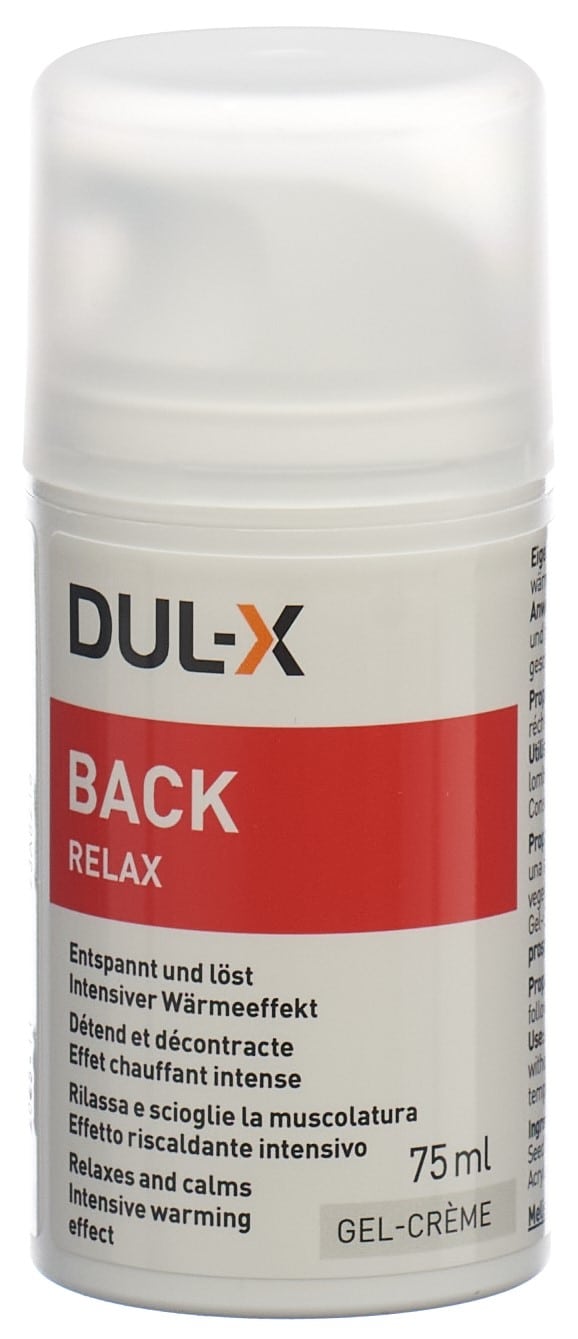 CONTENTFRONT DUL-X Back Relax Gel Creme N Disp 75 ml