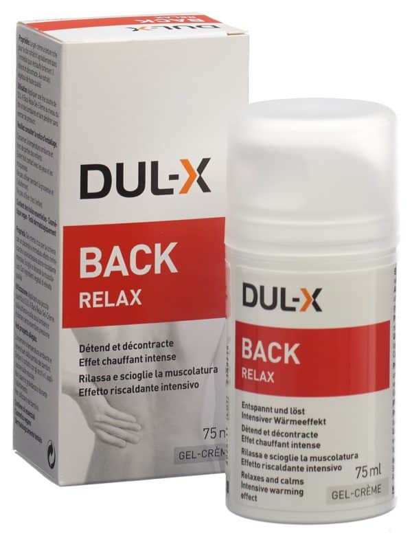 PICBACK3DPLUS DUL-X Back Relax Gel Creme N Disp 75 ml