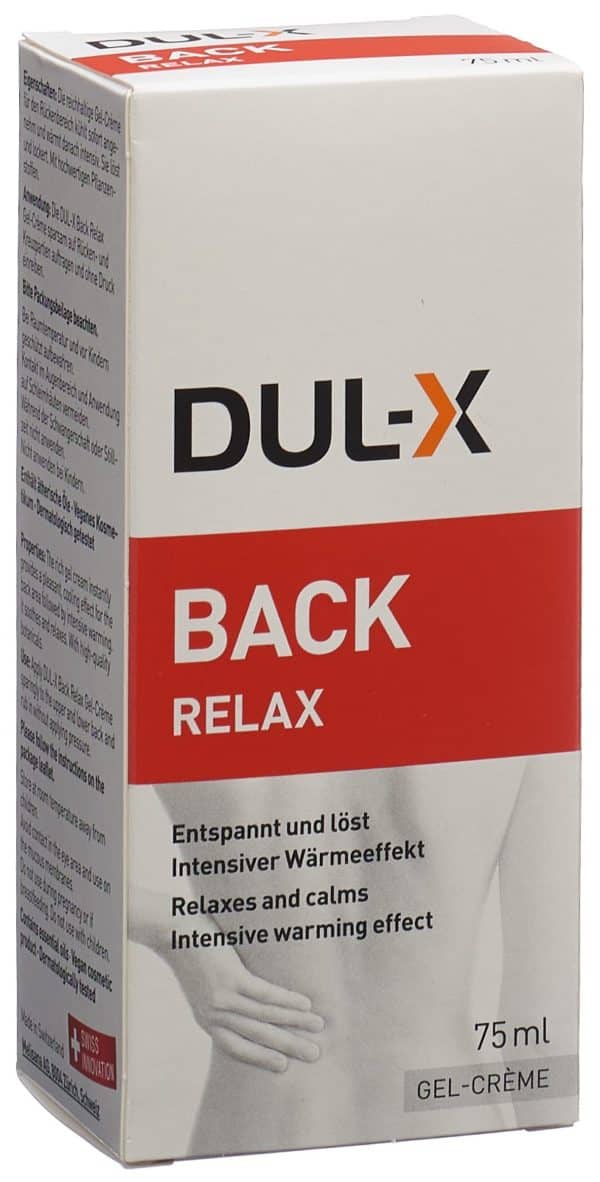PICFRONT3D DUL-X Back Relax Gel Creme N Disp 75 ml