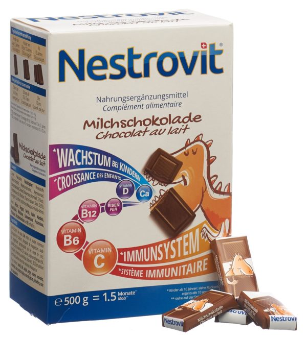 PICFRONT3DPLUS NESTROVIT Milch Schokolade 500 g