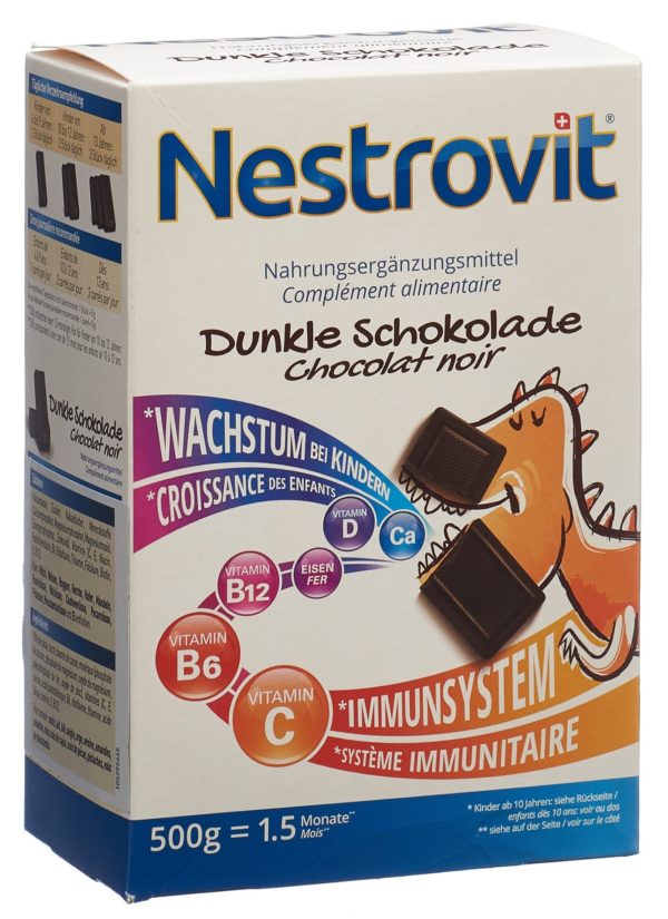 NESTROVIT Dunkle Schokolade 500 g