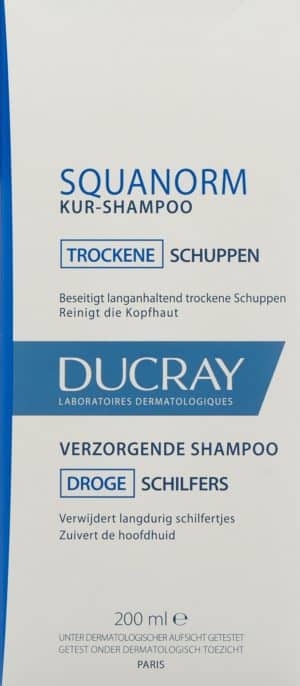 PICFRONT DUCRAY SQUANORM Shamp trock Schuppen Fl 200 ml
