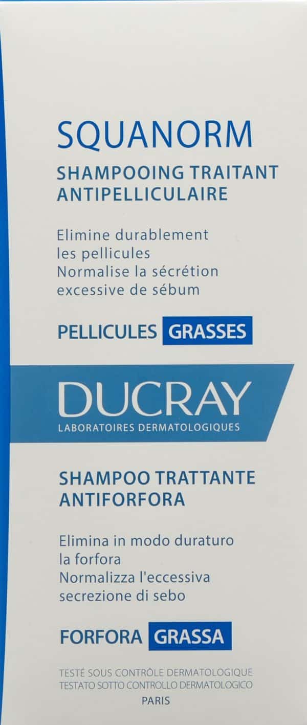 PICBACK DUCRAY SQUANORM Shamp fett Schuppen Fl 200 ml