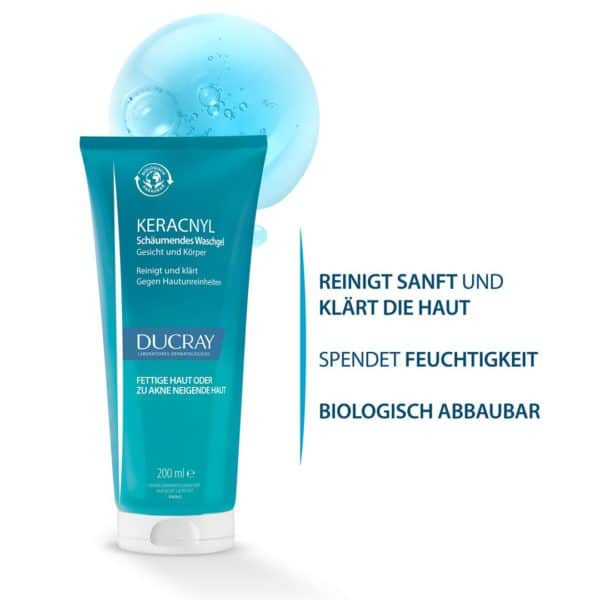 MARKETING DUCRAY KERACNYL Reinigungsgel Tb 200 ml