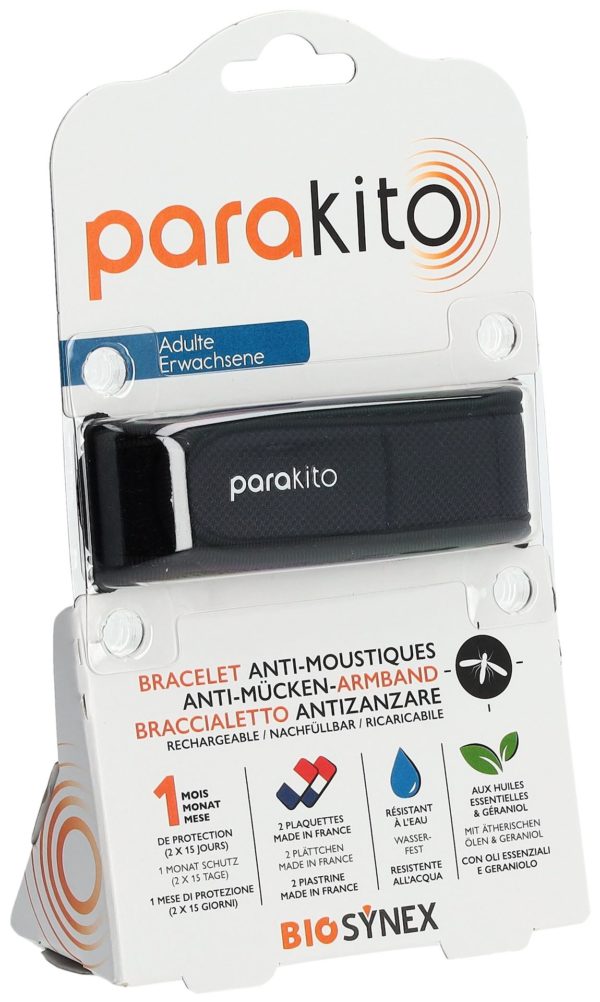 PICFRONT3D PARAKITO Armband Erwachsene schwarz
