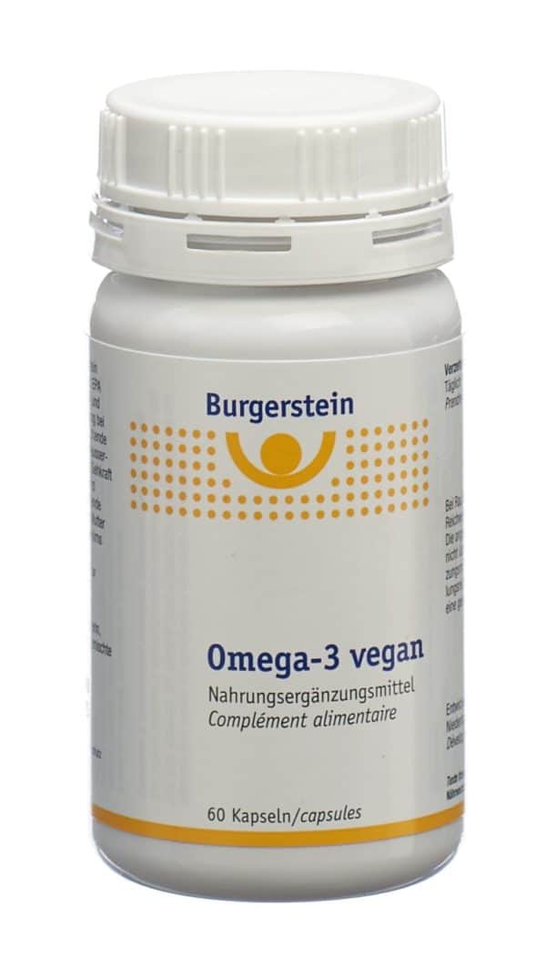 PICFRONT3D BURGERSTEIN Omega-3 Kaps vegan Ds 60 Stk