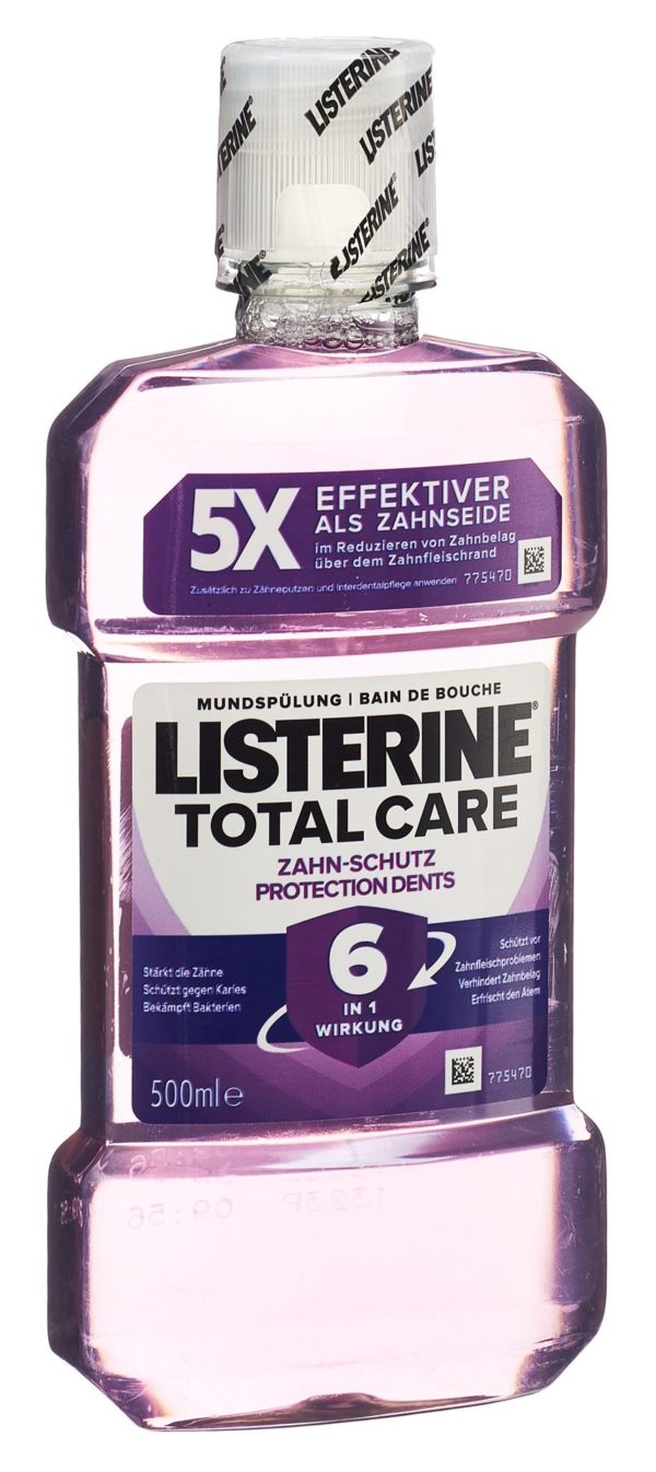 PICFRONT3D LISTERINE Total Care Zahnschutz Fl 500 ml