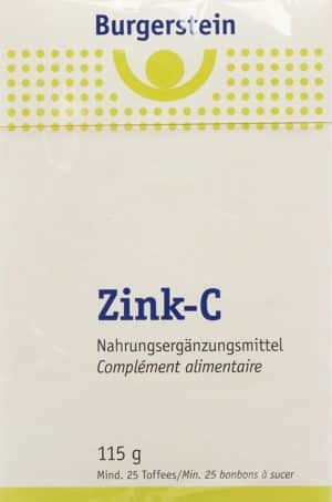 PICFRONT BURGERSTEIN Zink-C Toffees 115 g