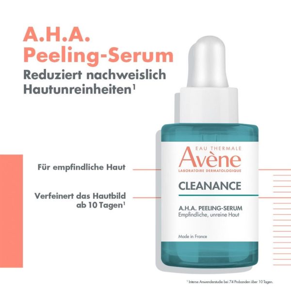 AVENE Cleanance AHA Peeling Serum Tb 30 ml
