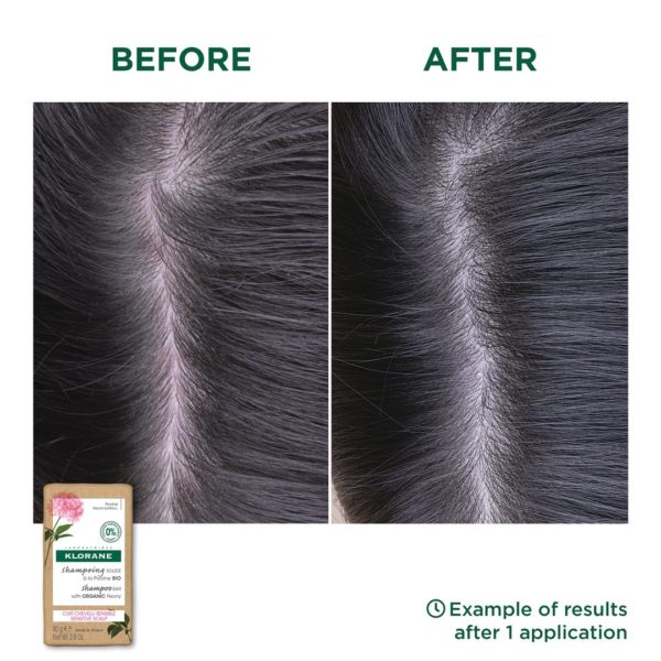 MARKETING KLORANE Shampoo-Bar Pfingstrose Bio 80 g