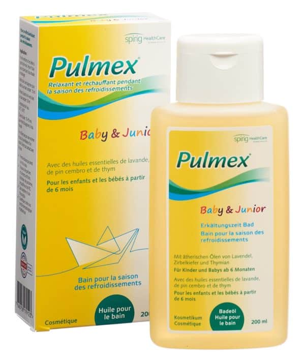 PICBACK3DPLUS PULMEX Baby & Junior Bad Erkältungszeit 200 ml