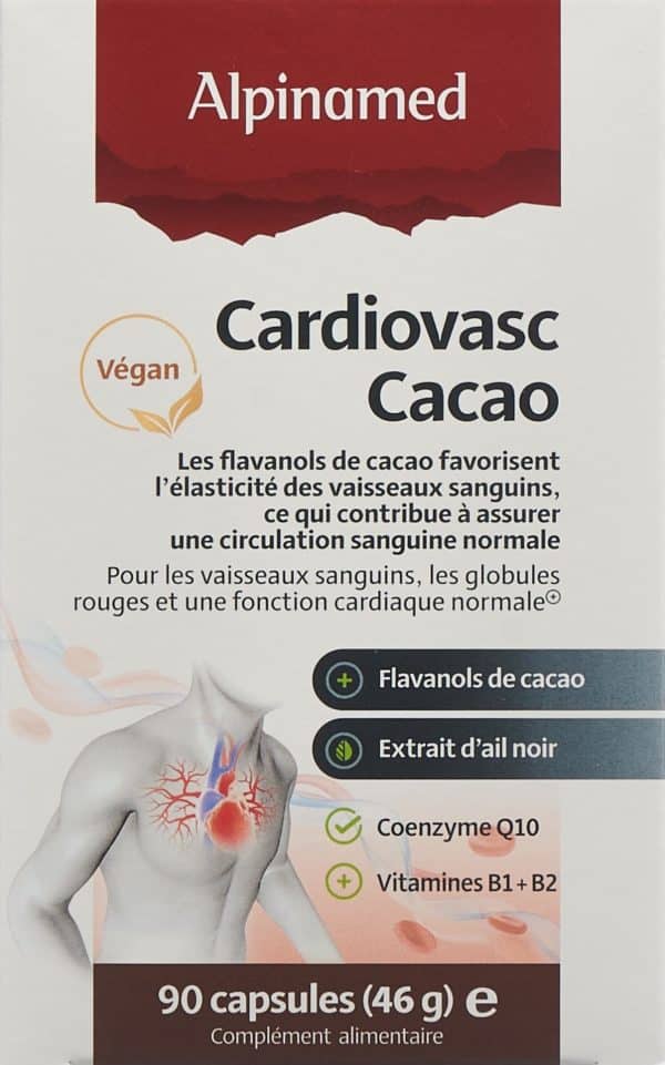 ALPINAMED Cardiovasc Cacao Kaps 90 Stk