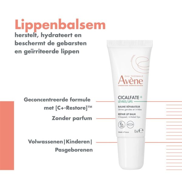AVENE Cicalfate+ Repair-Lippenbalsam Tb 10 ml