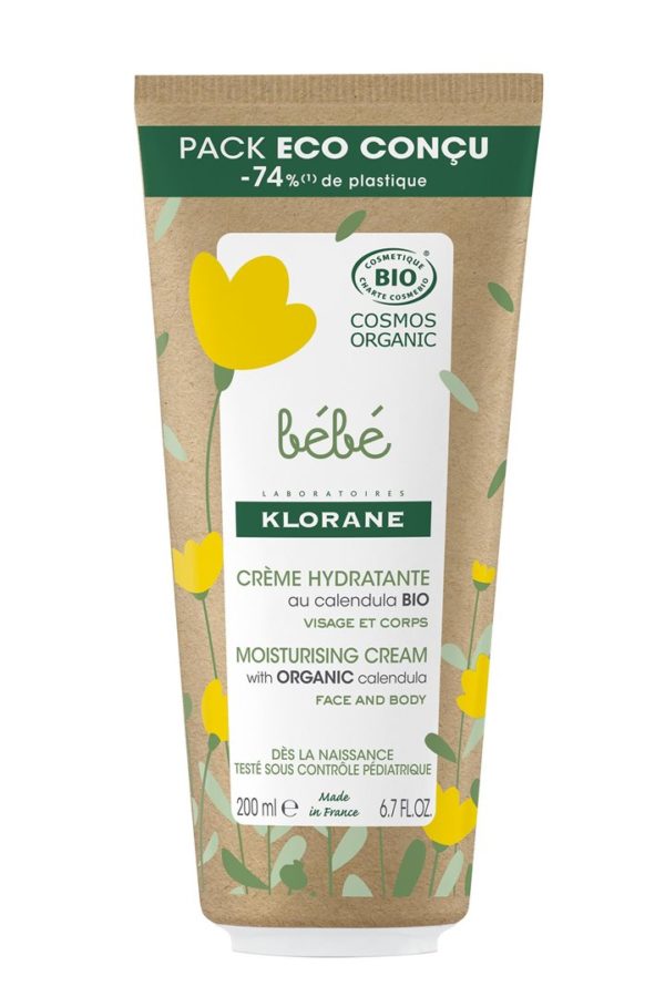 KLORANE Bébé Feuchtigkeitscreme Bio Tb 200 ml