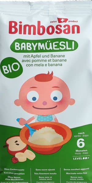 PICFRONT BIMBOSAN Bio-Babymüesli Btl 400 g