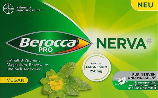 PICFRONT BEROCCA PRO NERVA Brausegran Btl 40 Stk