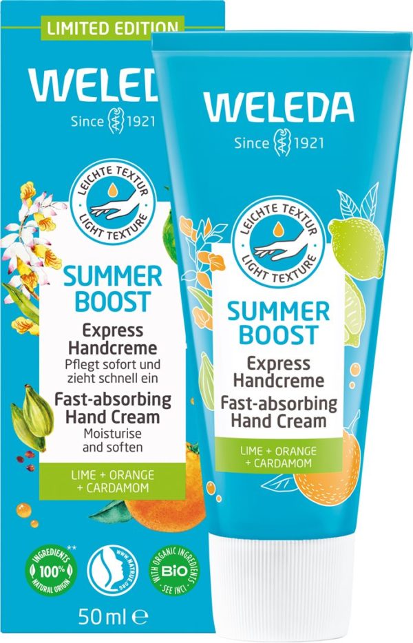 WELEDA Handcreme Express Summer Boost Tb 50 ml