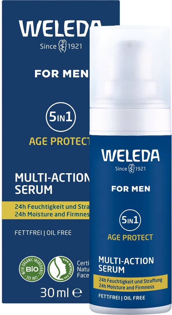 PICFRONT3DPLUS WELEDA FOR MEN 5in1 Multi-Action Serum Disp 30 ml