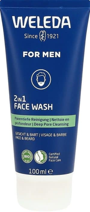 WELEDA FOR MEN 2in1 Face Wash Tb 100 ml