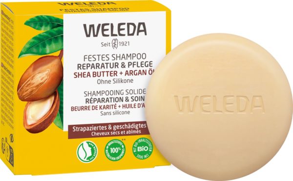 PICFRONT3DPLUS WELEDA Festes Shampoo Reparatur&Pflege 50 g