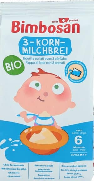 PICFRONT BIMBOSAN Bio-3-Kornmilchbrei Btl 300 g