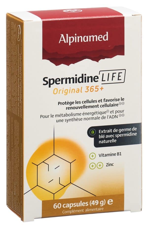 PICBACK3D ALPINAMED Spermidinelife Original Kaps 60 Stk