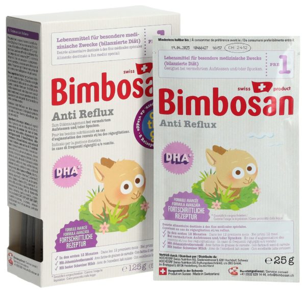 BIMBOSAN Anti Reflux Reiseportionen 5 x 25 g