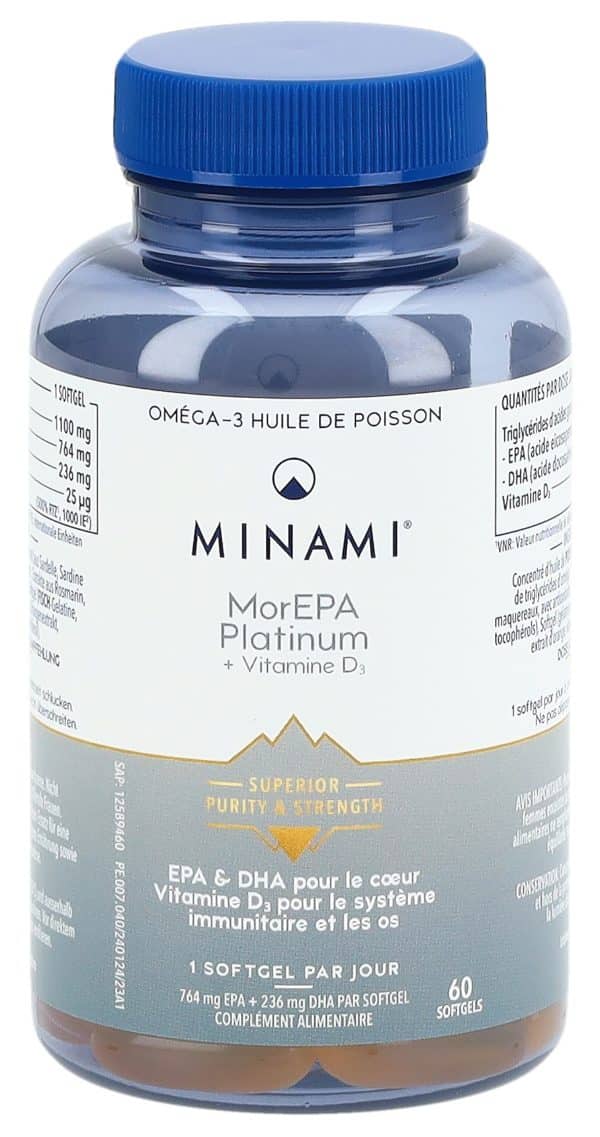 CONTENTBACK MINAMI MorEPA Platinum Softgels Ds 60 Stk