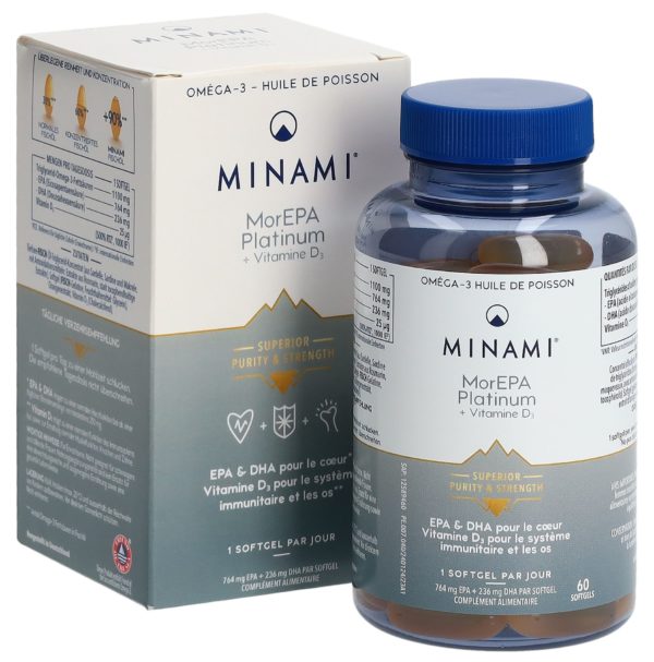 PICBACK3DPLUS MINAMI MorEPA Platinum Softgels Ds 60 Stk