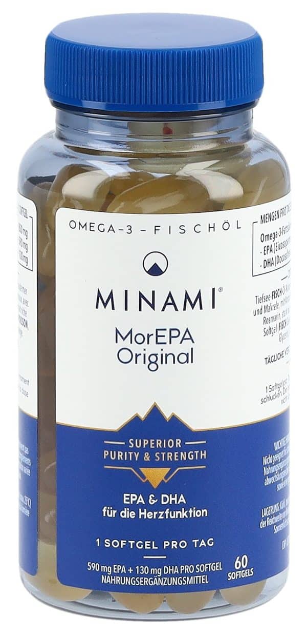 CONTENTFRONT MINAMI MorEPA Original Softgels Ds 60 Stk