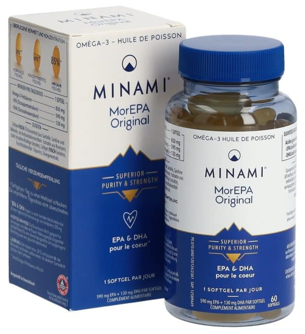 PICBACK3DPLUS MINAMI MorEPA Original Softgels Ds 60 Stk