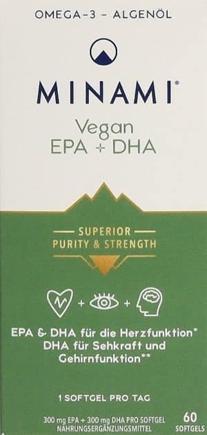 PICFRONT MINAMI Vegan EPA+DHA Softgels Ds 60 Stk