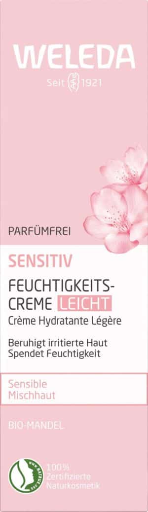 WELEDA Feuchtigkeitscreme leicht sens Mandel 30 ml
