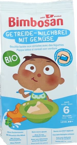 PICFRONT BIMBOSAN Bio-Getreide-Milchbrei Gemüse 300 g