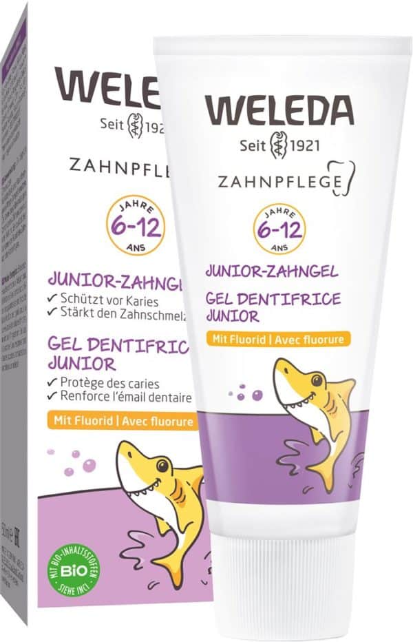 WELEDA Zahngel Junior mit Fluorid Tb 50 ml