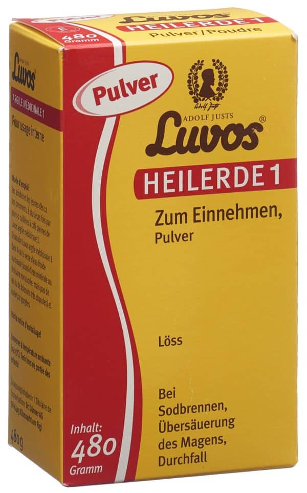 PICFRONT3D LUVOS Heilerde 1 innerlich Plv 480 g