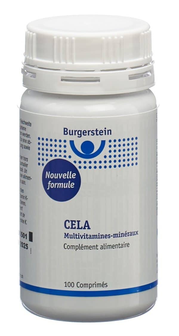 PICBACK3D BURGERSTEIN Multivitamin-Mineral CELA Tabl 100 Stk