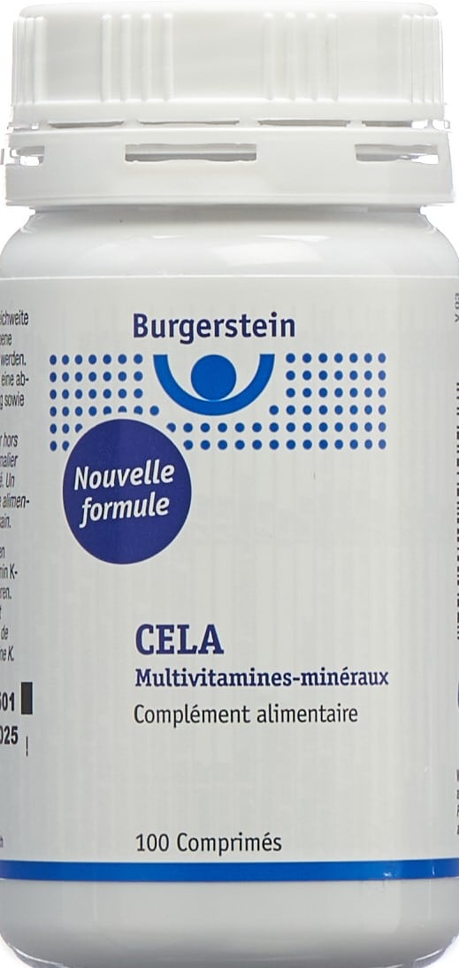 PICBACK BURGERSTEIN Multivitamin-Mineral CELA Tabl 100 Stk