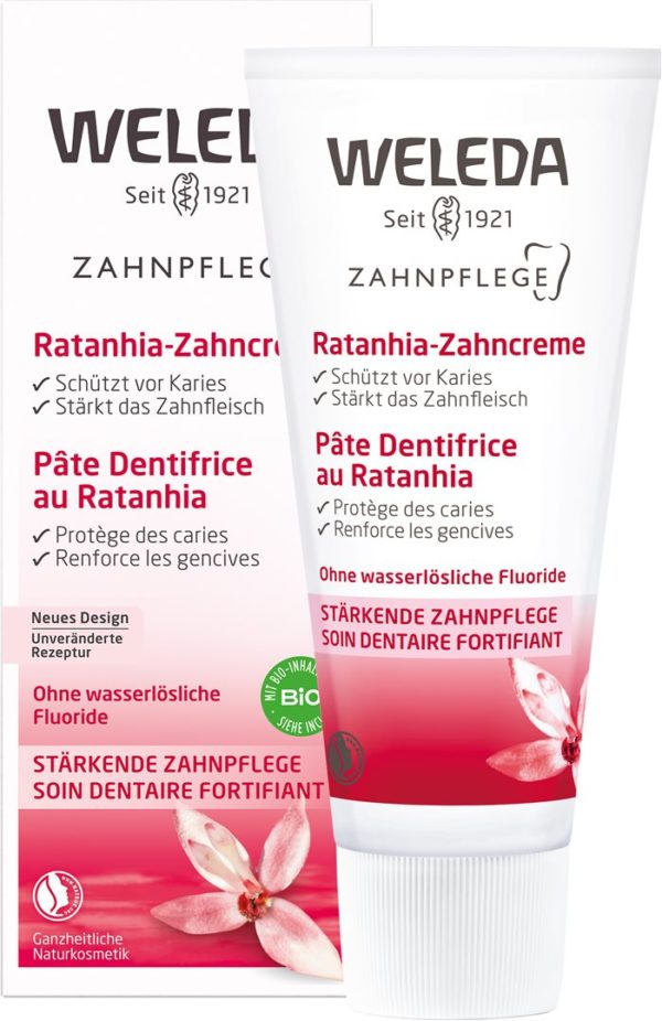 PICFRONT3DPLUS WELEDA Zahncreme Ratanhia Tb 75 ml