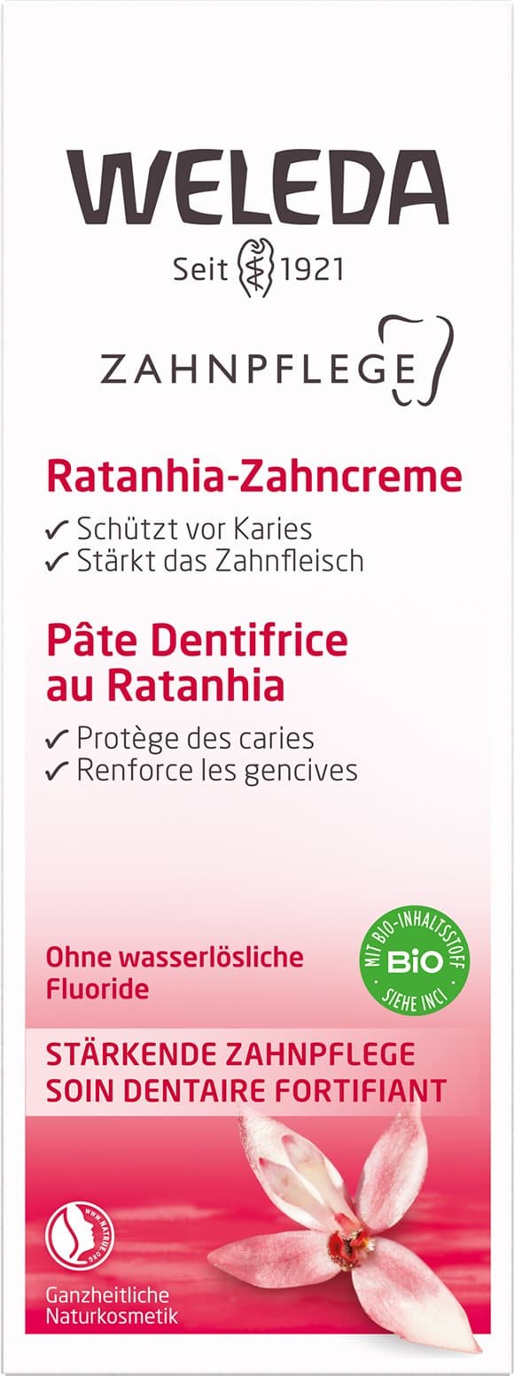 PICFRONT3D WELEDA Zahncreme Ratanhia Tb 75 ml