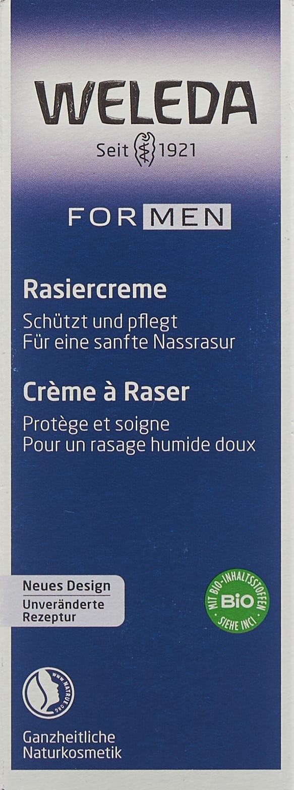 WELEDA FOR MEN Rasiercreme Tb 75 ml