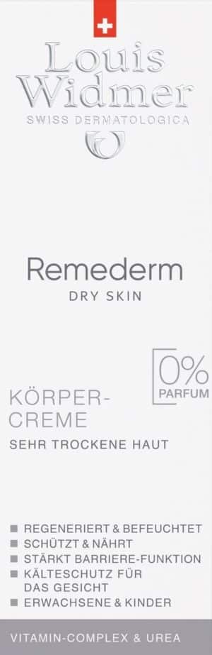 WIDMER Remederm Körpercreme o Parf 75 ml