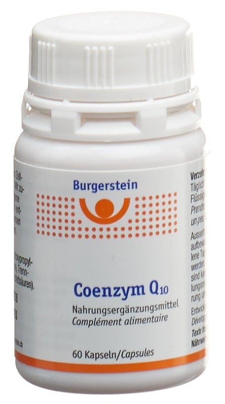 PICFRONT3D BURGERSTEIN Coenzym Q10 Kaps 30 mg 60 Stk