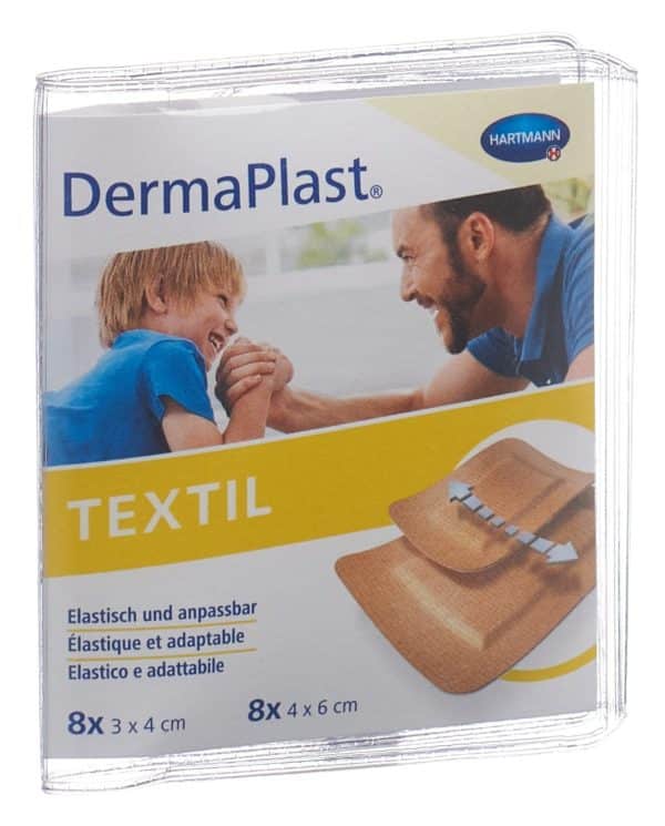 DERMAPLAST Textil Centro Strip ass hautf 16 Stk