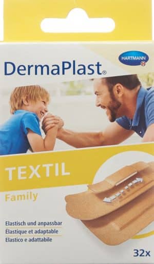 DERMAPLAST Textil Family Strips ass 32 Stk