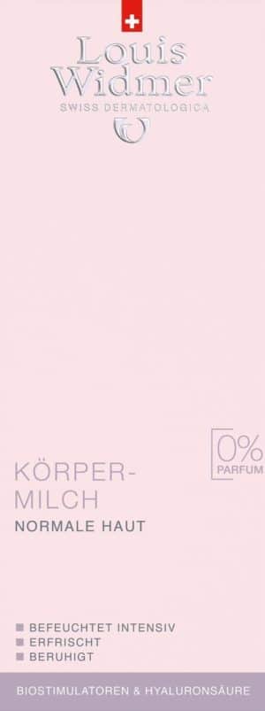 WIDMER Körpermilch o Parf 200 ml