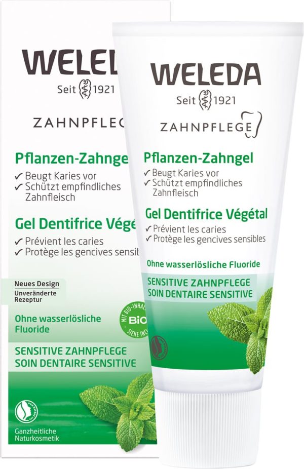 PICFRONT3DPLUS WELEDA Zahngel Pflanzen Tb 75 ml